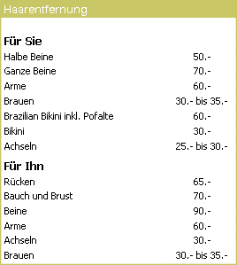 Haarentfernung